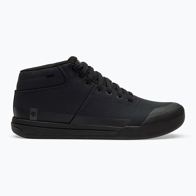 Herren Plattform Radfahren Schuhe Fox Racing Union Canvas Mid schwarz 8