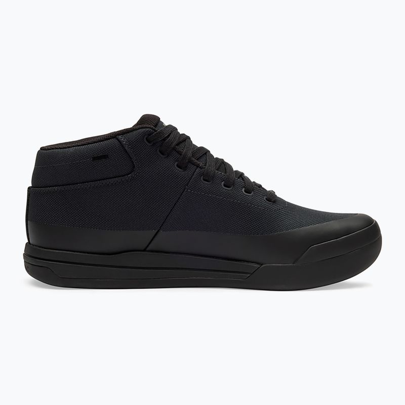 Herren Plattform Radfahren Schuhe Fox Racing Union Canvas Mid schwarz 9