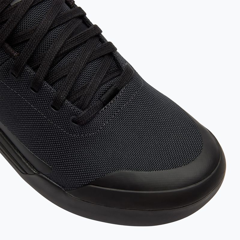 Herren Plattform Radfahren Schuhe Fox Racing Union Canvas Mid schwarz 14