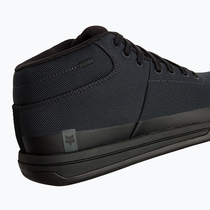 Herren Plattform Radfahren Schuhe Fox Racing Union Canvas Mid schwarz 15