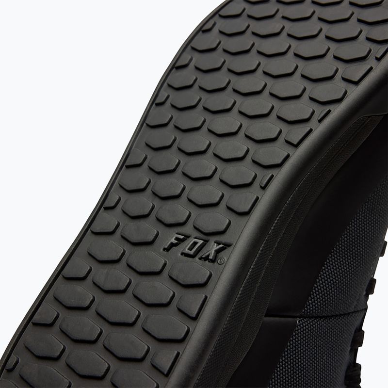 Herren Plattform Radfahren Schuhe Fox Racing Union Canvas Mid schwarz 16