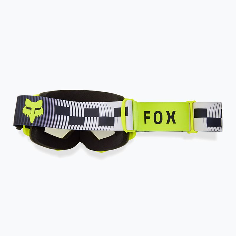 Fox Racing Main Collect grau/gelb/verspiegelt Fahrradbrille 2