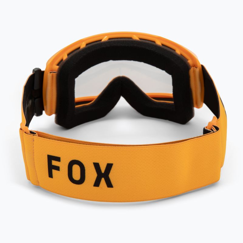Kinder Fahrradbrille Fox Racing Main Core Jr tangerine/clear 3