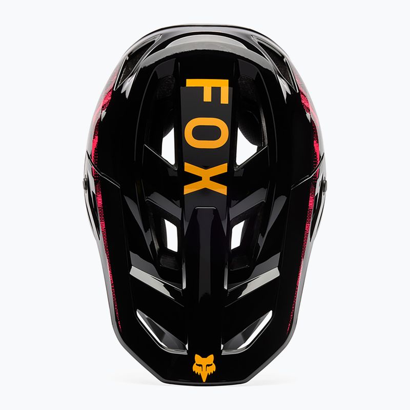 Fox Racing Rampage Kairos tangerine Fahrradhelm 6