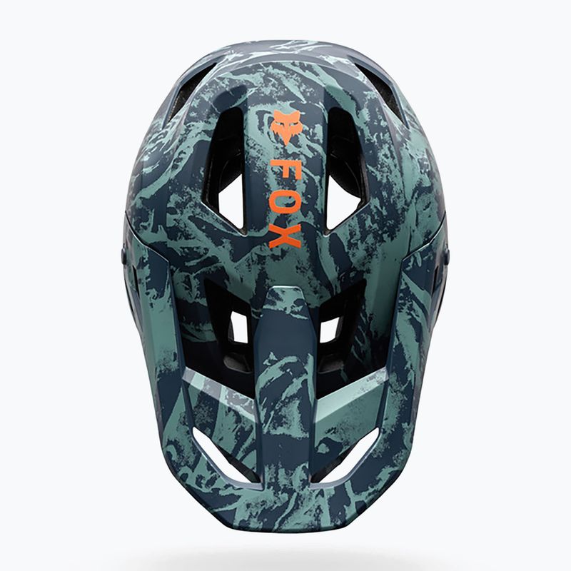 Fahrradhelm Fox Racing Rampage Img Print arctic blue 5