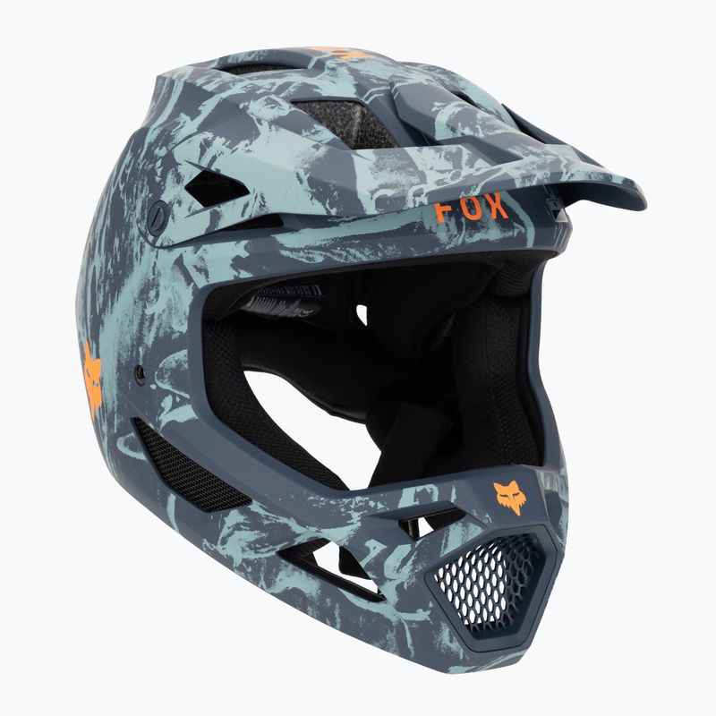 Fahrradhelm Fox Racing Rampage Img Print arctic blue