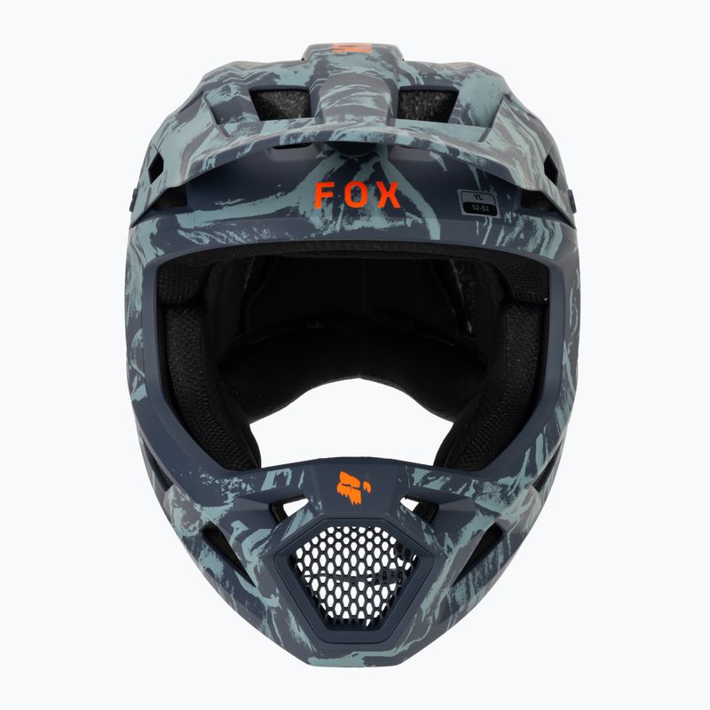 Fahrradhelm Kinder Fox Racing Rampage Image Print Jr arctic blue 2