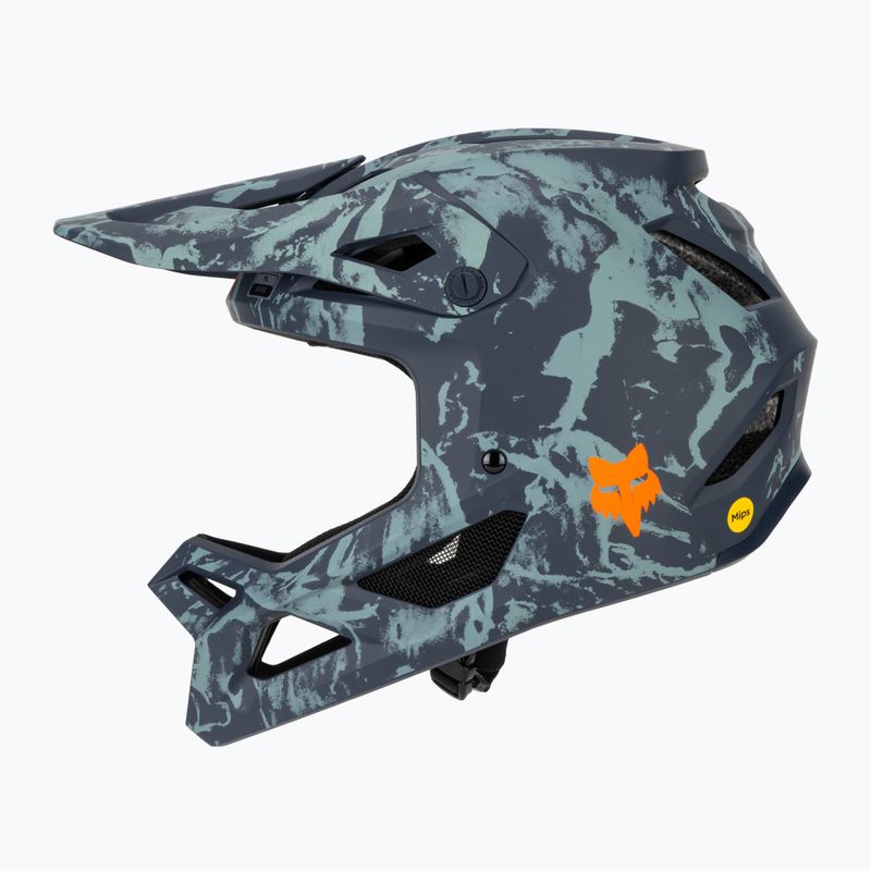 Fahrradhelm Kinder Fox Racing Rampage Image Print Jr arctic blue 3