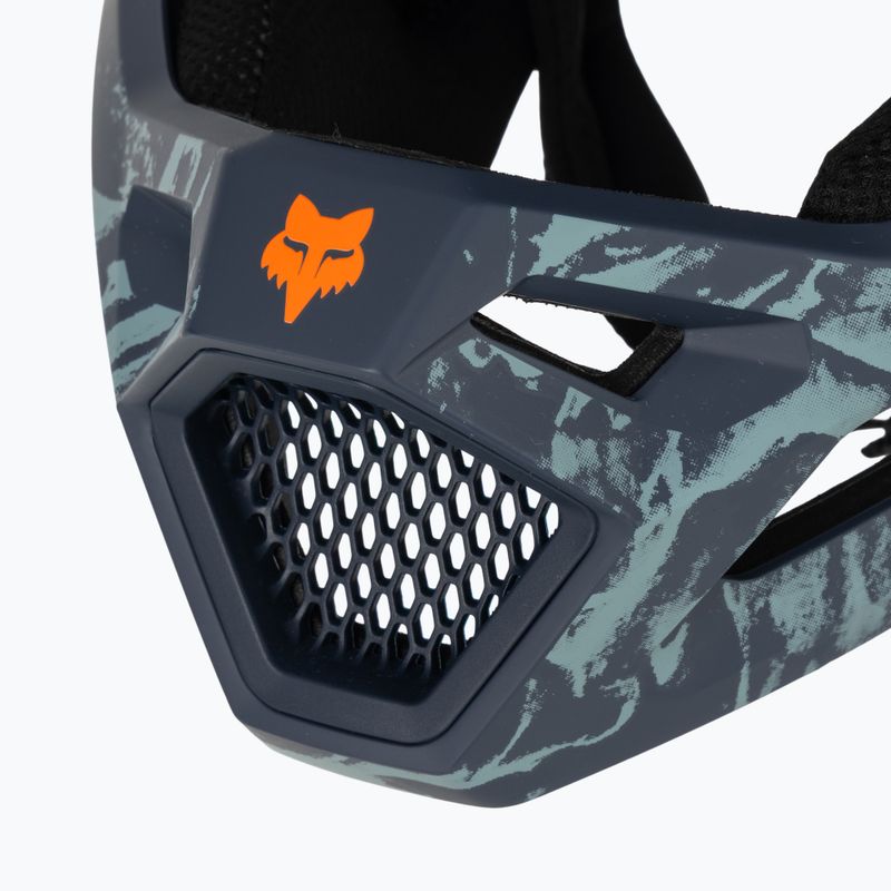 Fahrradhelm Kinder Fox Racing Rampage Image Print Jr arctic blue 7