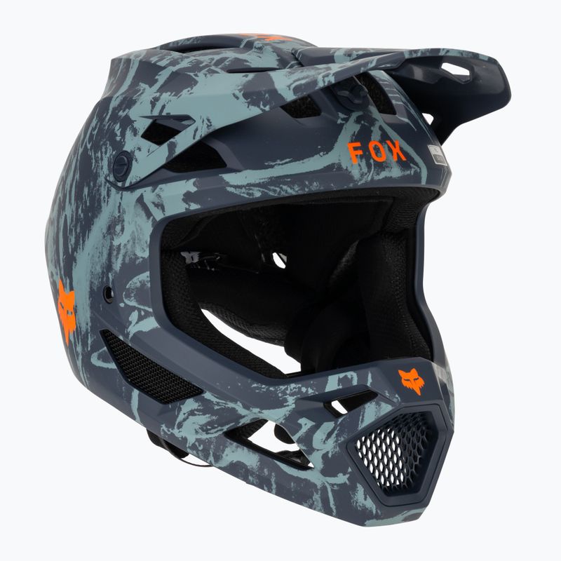 Fahrradhelm Kinder Fox Racing Rampage Image Print Jr arctic blue 10