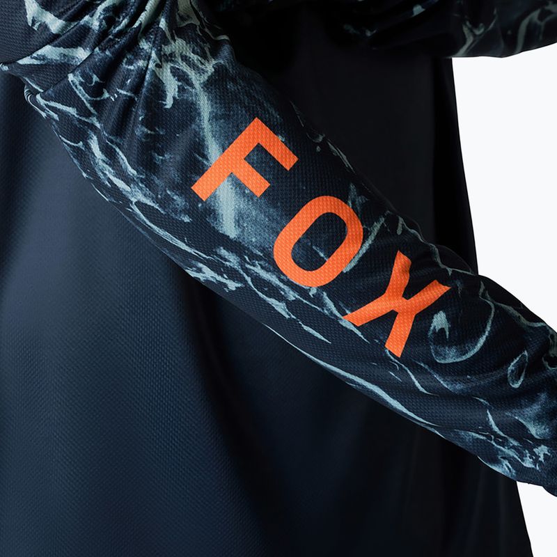 Herren Fahrrad-Langarmshirt Fox Racing Ranger Image Print arctic blue 4