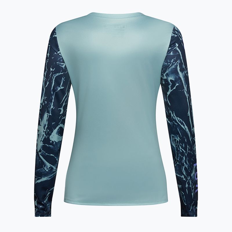 Fahrrad-Longsleeve Damen Fox Racing Ranger Image Print arctic blue 6