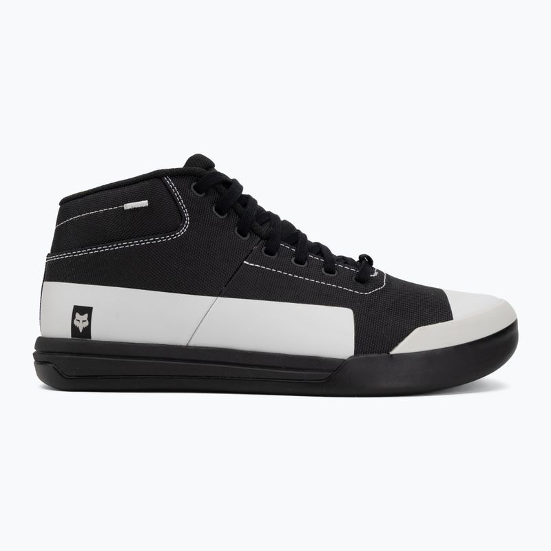 Flat-Pedal-Schuhe Herren Fox Racing Fox Union Canvas Mid Paark SE black 2