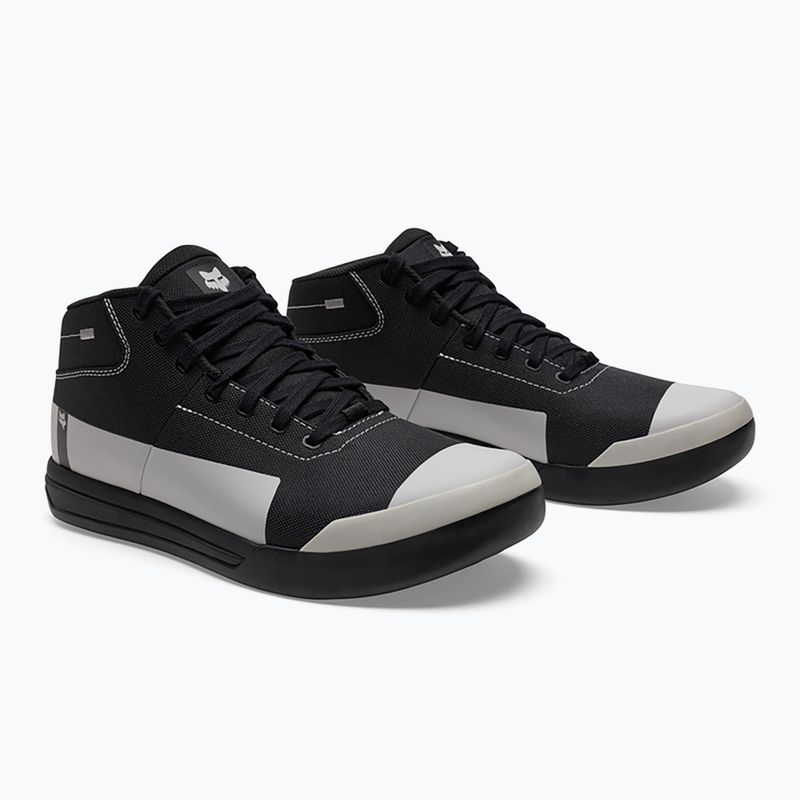 Flat-Pedal-Schuhe Herren Fox Racing Fox Union Canvas Mid Paark SE black 2