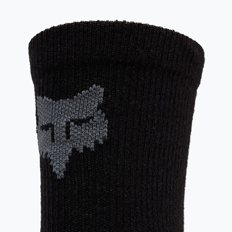 Herrensocken Fox Racing 6" Flexair Merino Sock Black 4