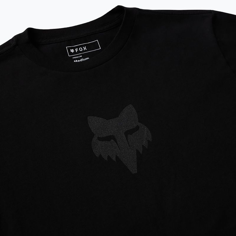 Herren T-Shirt Fox Racing Fox Head 195 Original black/black 3