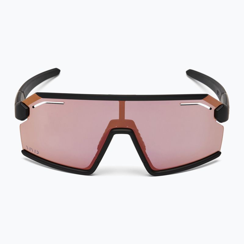 Sonnenbrille Fox Racing Vue Vivid black/orange/clear 3