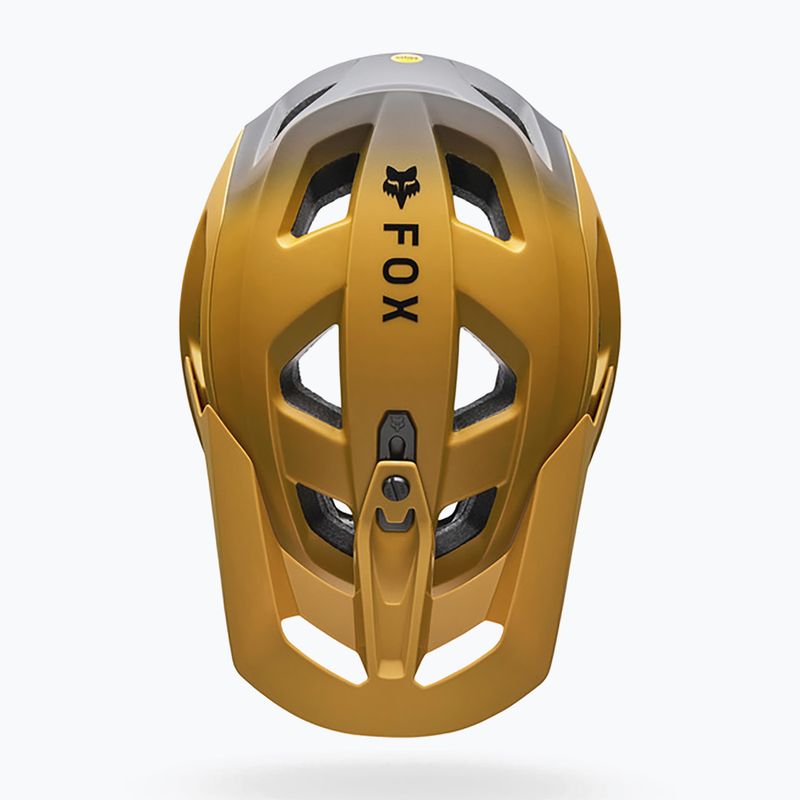 Fahrradhelm Fox Racing Speedframe Pro Backfade bronze 5