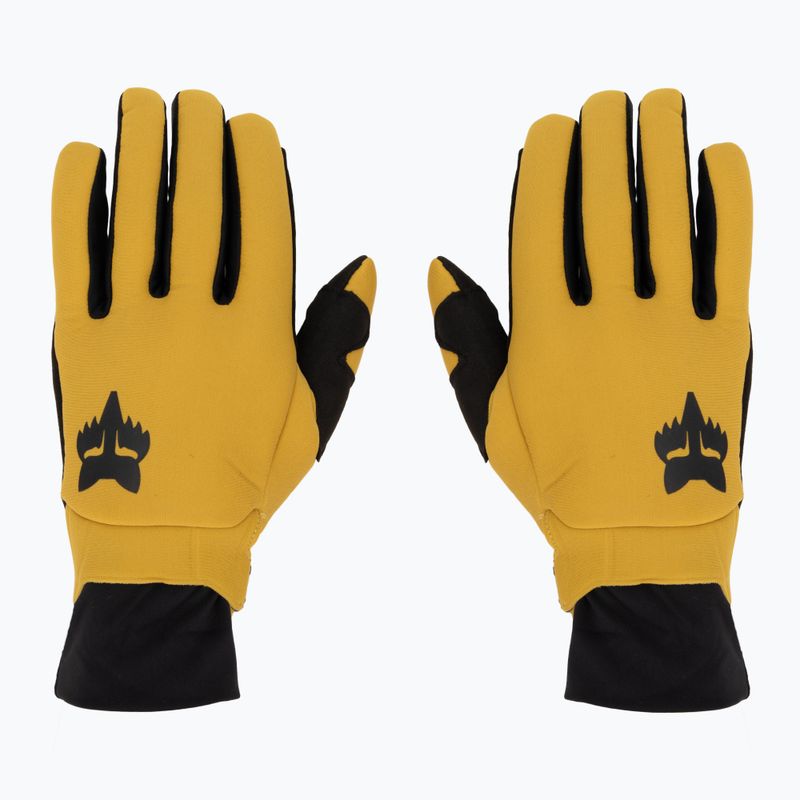Herren-Fahrradhandschuhe Fox Racing Defend Thermo bronze
