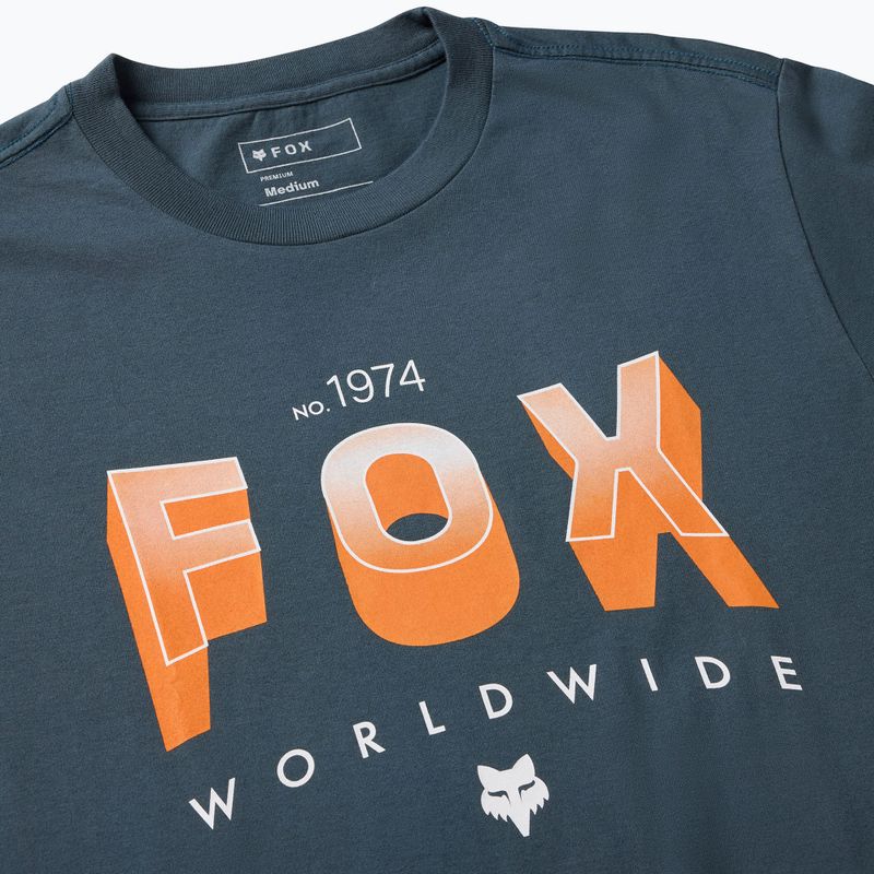 Shirt Herren Fox Racing Block 195 Original deep cobalt 3