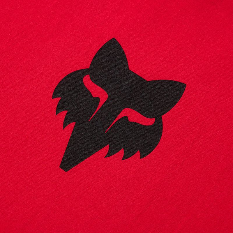 Herren T-Shirt Fox Racing Fox Head 195 Original flame red 4