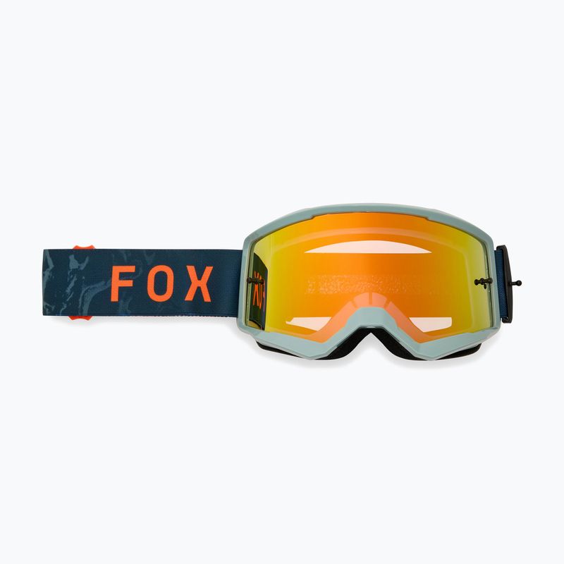 Fahrradbrille Fox Racing Main Image Print Spark spark galaxy blue/mirror