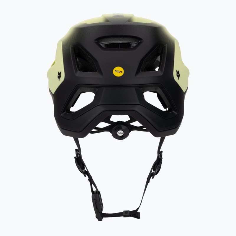 Fahrradhelm Fox Racing Speedframe Pro Backfade lime 4