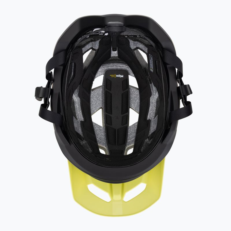 Fahrradhelm Fox Racing Speedframe Pro Backfade lime 5