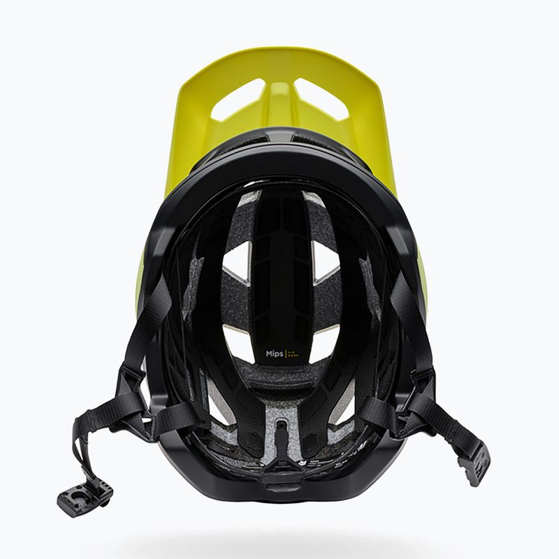 Fahrradhelm Fox Racing Speedframe Pro Backfade lime 5