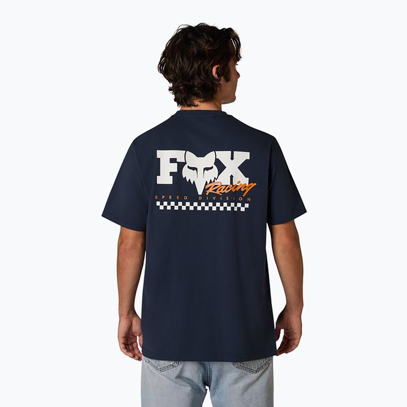 Shirt Herren Fox Racing Checker 195 Original midnight 2