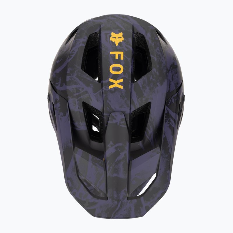 Fahrradhelm Fox Racing Rampage Img Print plum 6