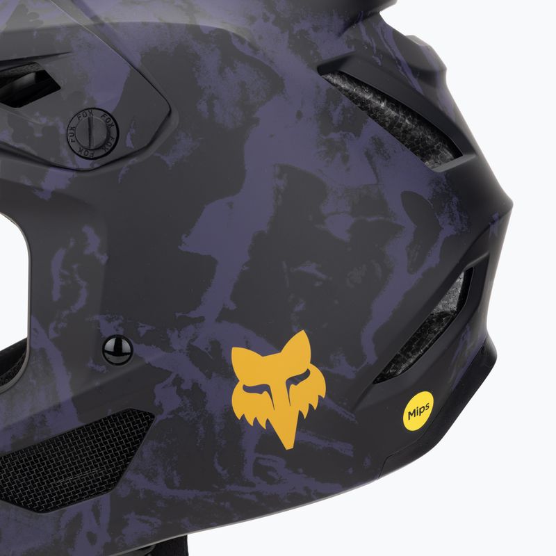 Fahrradhelm Kinder Fox Racing Rampage Image Print Jr plum 7