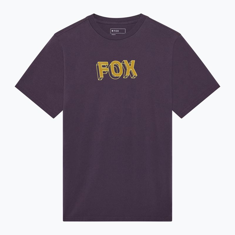 Herren T-Shirt Fox Racing Image Print 195 Original plum print 5
