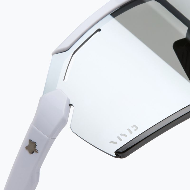 Sonnenbrille Fox Racing Vue Vivid white/black/clear 6