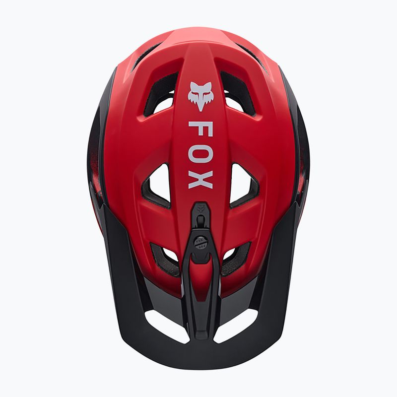Kinderfahrradhelm Fox Racing Speedframe Charge red 4