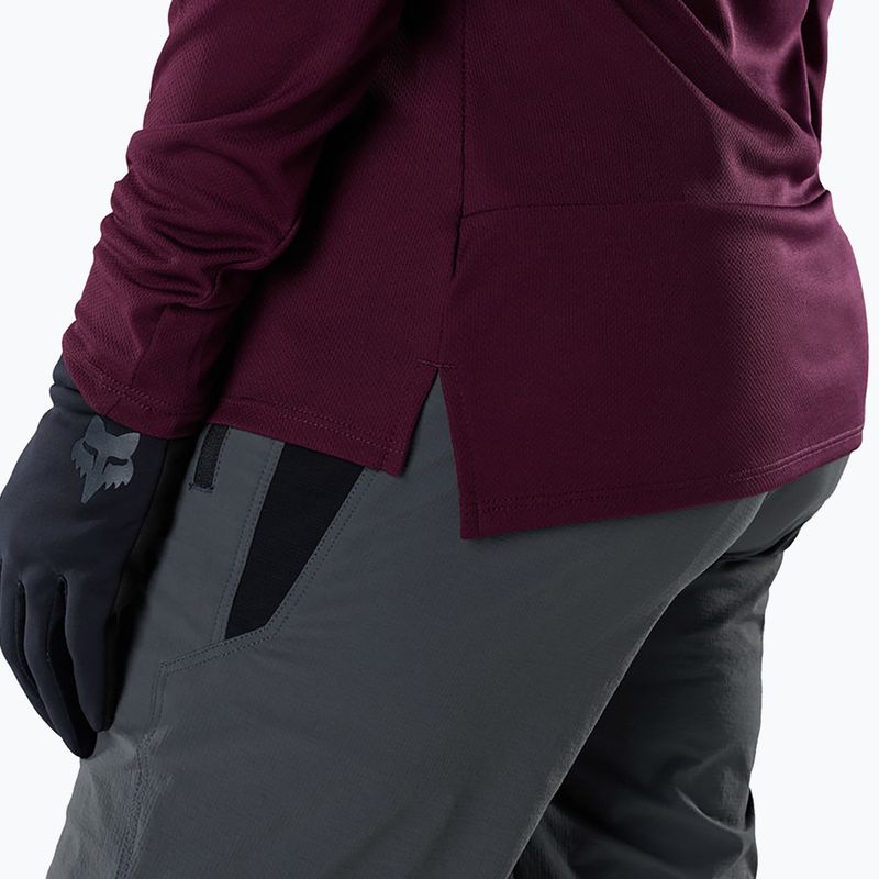 Damen Langarm-Radtrikot Fox Racing Ranger Fox Head LS dark maroon 4