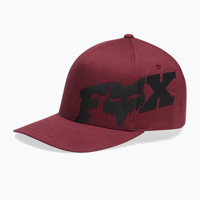 Herren-Basecap Fox Racing Fox Head X Flexfit dark maroon 3