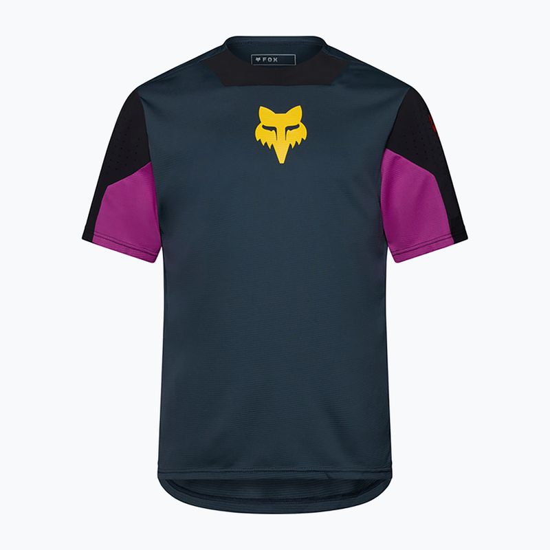 Herren-Fahrradtrikot Fox Racing Defend Creation galaxy blue 5