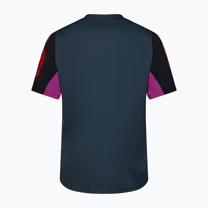Herren-Fahrradtrikot Fox Racing Defend Creation galaxy blue 6