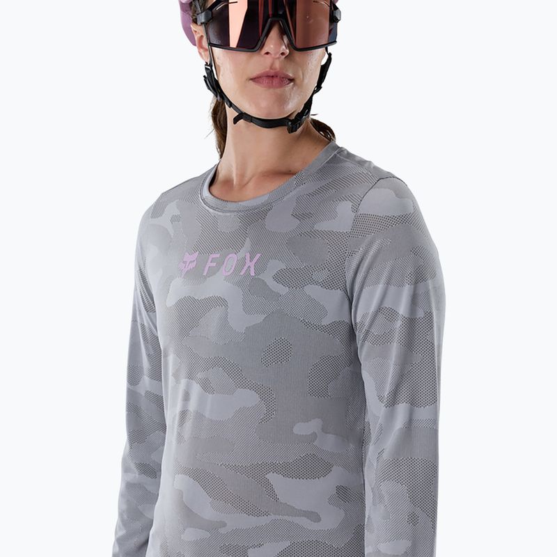 Damen Langarm-Radtrikot Fox Racing Ranger Tru Dri pewter 3