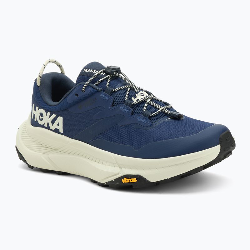 HOKA Herren Trekking-Schuhe Transport GTX midnight blue/truffle salt