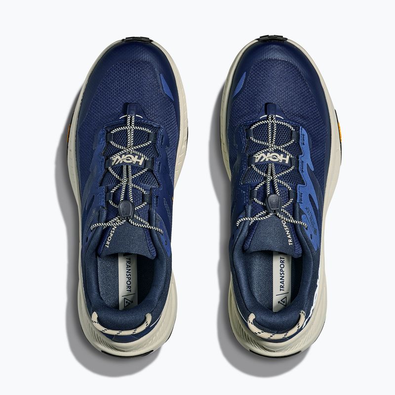 HOKA Herren Trekking-Schuhe Transport GTX midnight blue/truffle salt 8