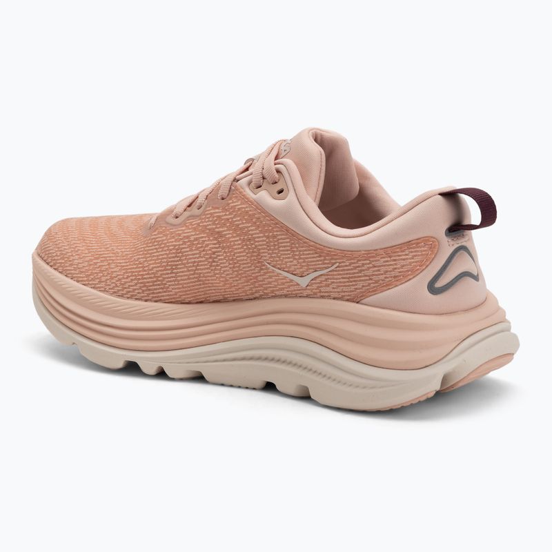 Damen Laufschuhe HOKA Gaviota 5 rose latte/rose cream 3