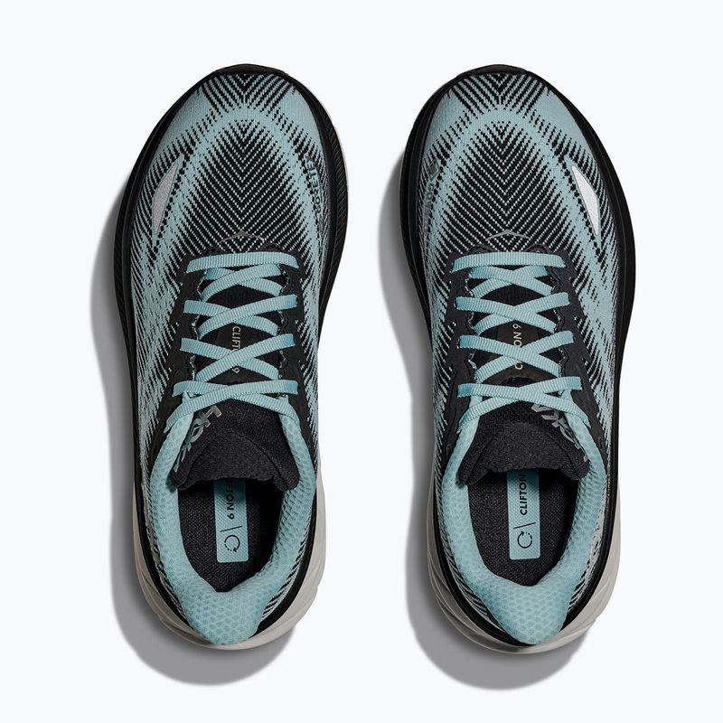 Damen-Laufschuhe HOKA Clifton 9 GTX schwarz/raindrop 15