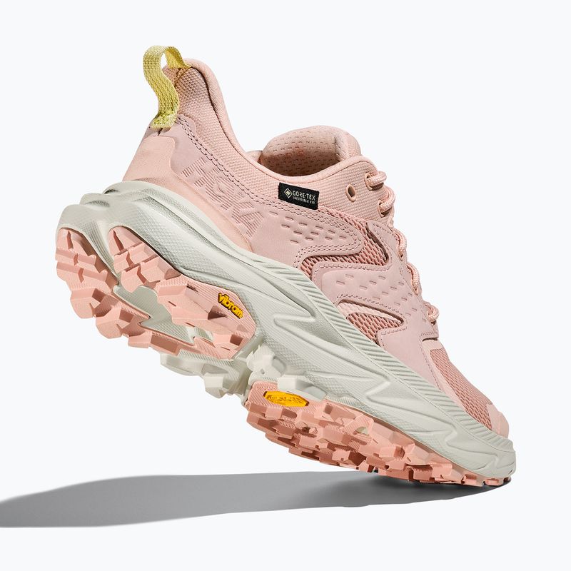 HOKA Damen Wanderschuhe Anacapa 2 Low GTX rose latte/truffle salt 5