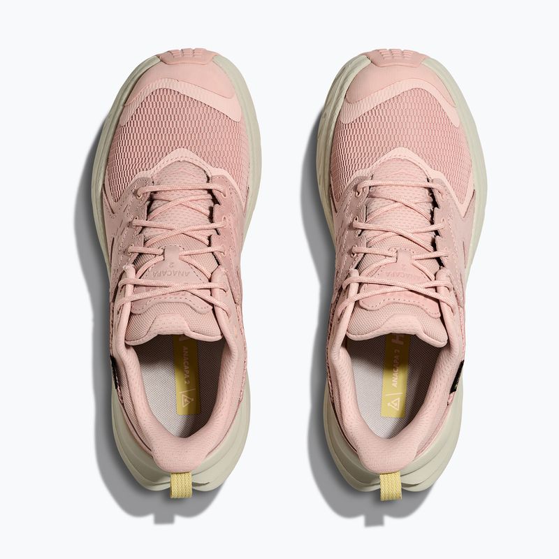 HOKA Damen Wanderschuhe Anacapa 2 Low GTX rose latte/truffle salt 8