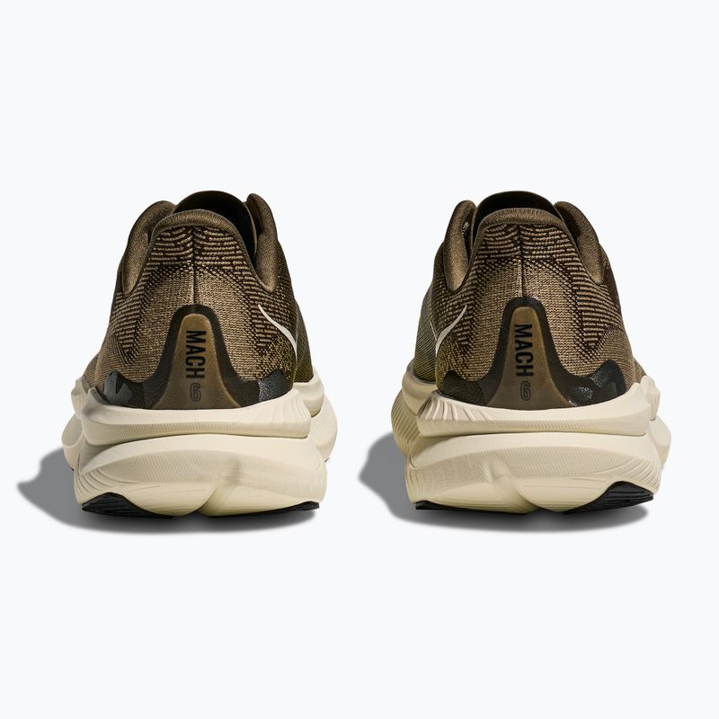 HOKA Mach 6 Herren Laufschuhe antique olive/truffle salt 6