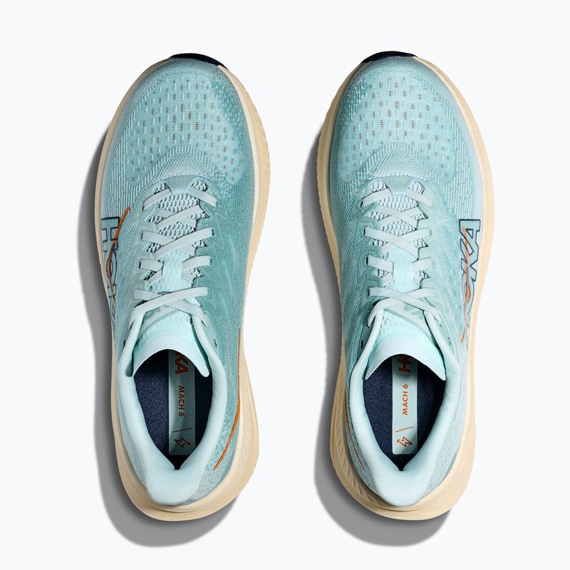 Herren Laufschuhe HOKA Mach 6 klar Meer/Meerwasser 8