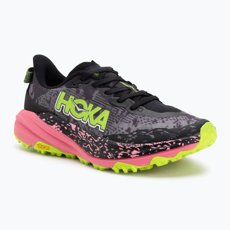 HOKA Speedgoat 6 Herren Laufschuhe schwarz/stardust