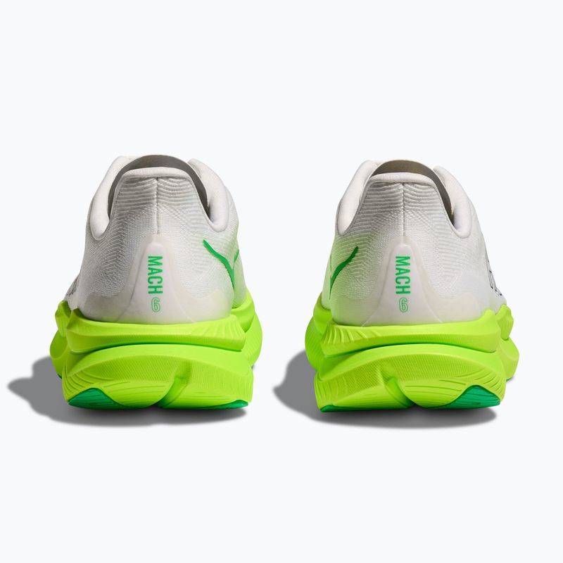 Herren Laufschuhe HOKA Mach 6 weiß/neon lime 6